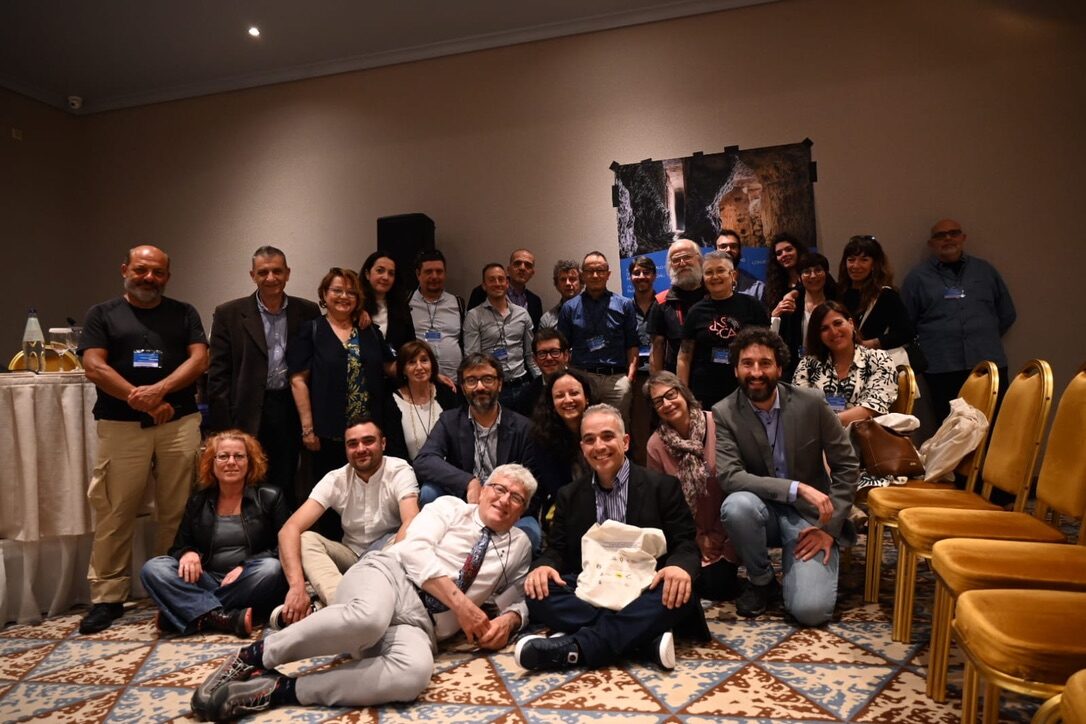 Il gruppo al Primo Convegno Italo-Ellenico, Rodi